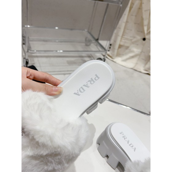 Prada Autumn/Winter Plush Slippers Collection