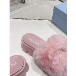 Prada Autumn/Winter Plush Slippers Collection