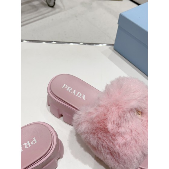 Prada Autumn/Winter Plush Slippers Collection