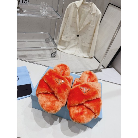 Prada Autumn/Winter Plush Slippers Collection
