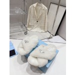 Prada Autumn/Winter Plush Slippers Collection