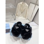 Prada Autumn/Winter Plush Slippers Collection