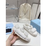 Prada Autumn/Winter Plush Slippers Collection