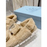 Prada Autumn/Winter Plush Slippers Collection