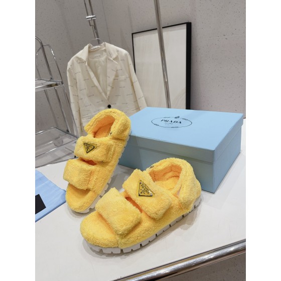 Prada Autumn/Winter Plush Slippers Collection