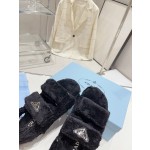 Prada Autumn/Winter Plush Slippers Collection