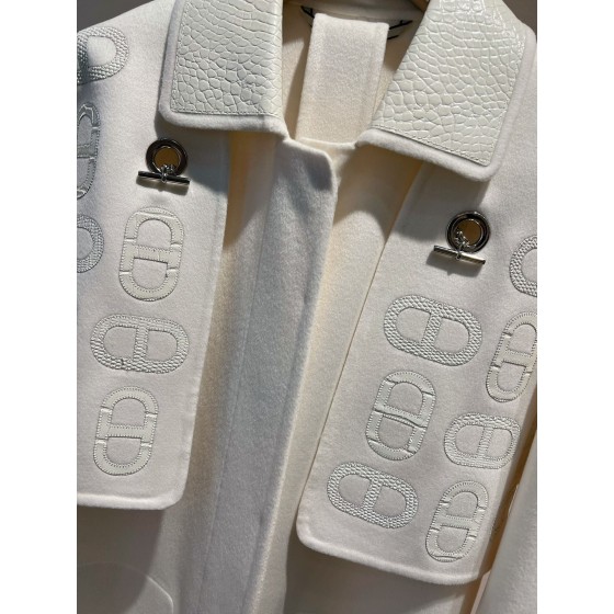 Hermes cashmere coat B25 (consult customer service to confirm the size before placing an order for a customized version)