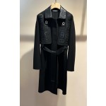 Hermes cashmere coat B24 (consult customer service to confirm the size before placing an order for a customized version)