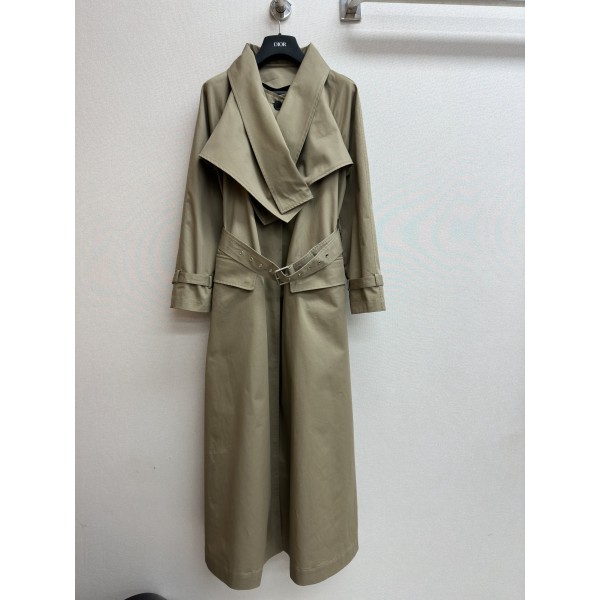 DIOR Autumn/Winter New British Korean Hanging Long Trench Coat