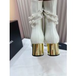 CHANEL high and short boots and shoes