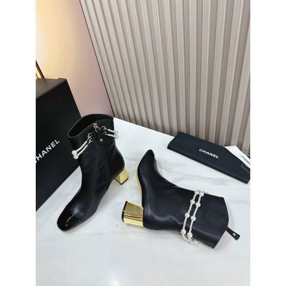 CHANEL high and short boots and shoes