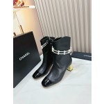 CHANEL high and short boots and shoes