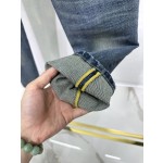 Louis Vuitton Back Pocket Pumpkin Pattern Jeans