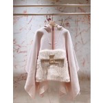 Fendi cashmere coat+mink (consult customer service to confirm size before placing a custom order)