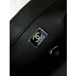 CHANEL 23C Beaded Light Yellow CF Sequin Bag Model AS3965