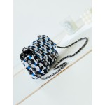 CHANEL 23C Beaded Light Yellow CF Sequin Bag Model AS3965