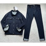 Dior vintage bullet screen printed shirt denim jacket