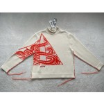 Dior Tassel Triangle Contrast Sweater