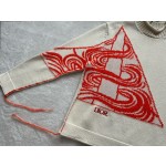 Dior Tassel Triangle Contrast Sweater