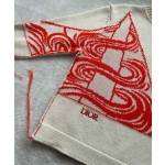 Dior Tassel Triangle Contrast Sweater