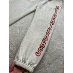 Dior Heavy Industry Large Letter Toothbrush Embroidery Sports Casual Fleece Pants