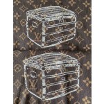 Louis Vuitton New Illustrated Old Flower Round Neck Knit