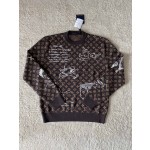Louis Vuitton New Illustrated Old Flower Round Neck Knit