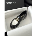 CHANEL thick sole loafers