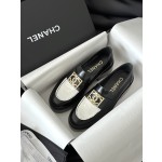 CHANEL thick sole loafers