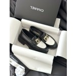 CHANEL thick sole loafers