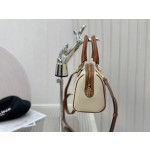 Celine Small Boston Canvas Leather Model: 113773