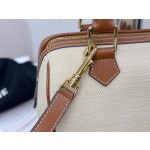 Celine Small Boston Canvas Leather Model: 113773