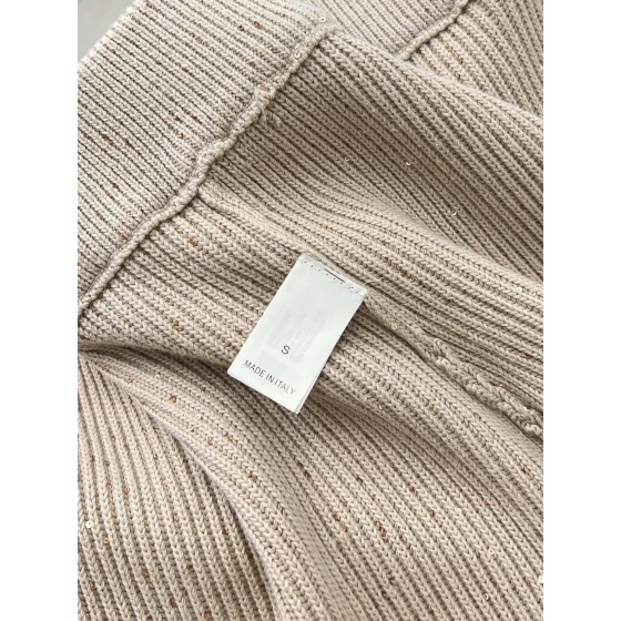 Brunelli Cucinelli's latest women's casual straight pants