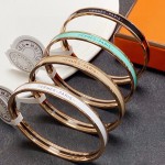 Hermes Enamel Bracelet Small