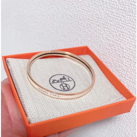 Hermes Enamel Bracelet Small