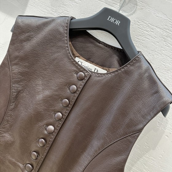 DIOR sheepskin vest