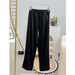 Anit Laurent 2023FW Latest Women's Crepe Satin Pants