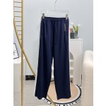 Anit Laurent 2023FW Latest Women's Crepe Satin Pants