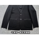 Loewe Active Black Casual Suit Coat