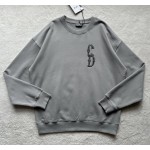 Dior New Black Silver CD Embroidered Sweater