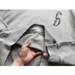 Dior New Black Silver CD Embroidered Sweater