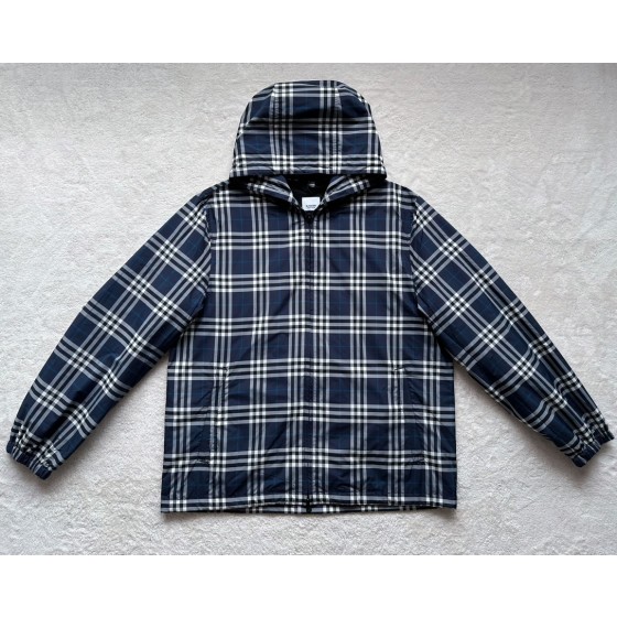 Burberry blue and white plaid jacket jacket jacket