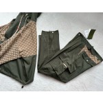 GUCCI Jacquard Canvas Splice Set • Pants