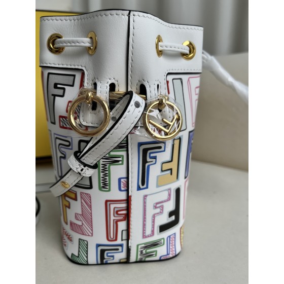 FENDI New Mon Tresor Bag 010 Color Printing Bucket Bag
