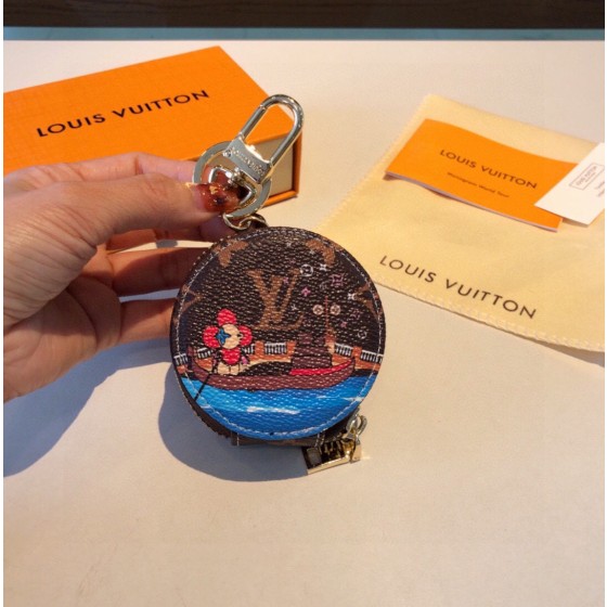 Christmas Amusement Park 🎡 Series Bluetooth earphone bag with keychain