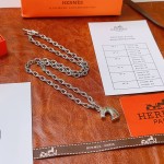 Hermes Pig Nose Necklace