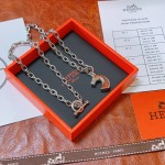 Hermes Pig Nose Necklace