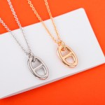 Hermes Pig Nose Necklace