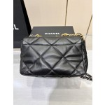 CHANEL 19 bag goat skin