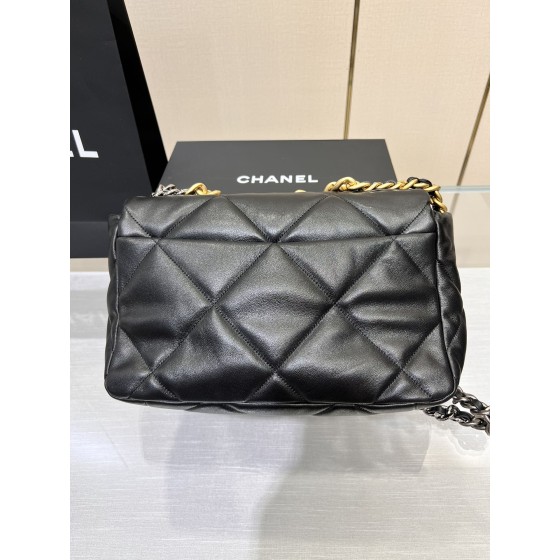 CHANEL 19 bag goat skin